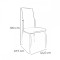 Scaun de dining Aida, bej - 3