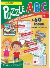 Puzzle ABC. Activitati educative. Nr.4/***