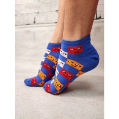 STK463-4 Sosete medii din bumbac ultrasox medii colorate