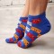 STK463-4 Sosete medii din bumbac ultrasox medii colorate