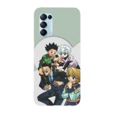 Husa compatibila cu Oppo Find X5 Pro, Viceversa, model Team 1999 Hunter x Hunter, Silicon, TPU, Transparent, Carcasa