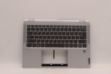 Carcasa superioara cu tastatura palmrest Laptop, Lenovo, Flex 5 14ALC7 Type 82R9, 5CB1H71559, 4600RH020002, Clould Grey, iluminata, fingerprint, layou