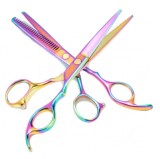 Set foarfece de tuns si filat pentru frizerie FOXMAG24&reg;, salon, marime 6
