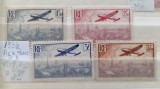1936 France PA YT=9,11-13 p.set 4 val MH orig.gum, Nestampilat
