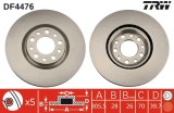 Disc frana fata TRW DF4476