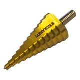 Burghiu pentru metal, in 12 trepte, Lumytools LT21846, 6 - 38 mm