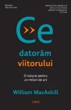 Cumpara ieftin Ce datoram viitorului. O viziune pentru un milion de ani/William MacAskill