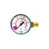 Inhaltsmanometer mit roten Bereich f&uuml;r CO2-Ende, 1/4&quot; AG