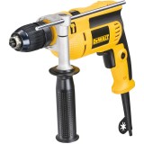 Masina de gaurit cu percutie DeWalt DWD024S, 650 W, 2800 RPM, 47.600 BPM, 8.6 Nm + mandrina rapida + maner lateral + limitator adancime