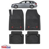Covorase Auto TeamCar&reg; Tip Tavita Compatibile Audi A4 B8 Avant, Break (2008&ndash;2015), Cauciuc