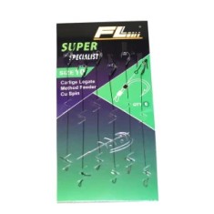 Carlige Legate FL Method Feeder Cu Spin 7mm Carlig Super Nr 12 6Buc/Set