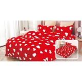 Cumpara ieftin Lenjerie Cocolino 6 Piese Pentru Pat Dublu cu Elastic - XIA240