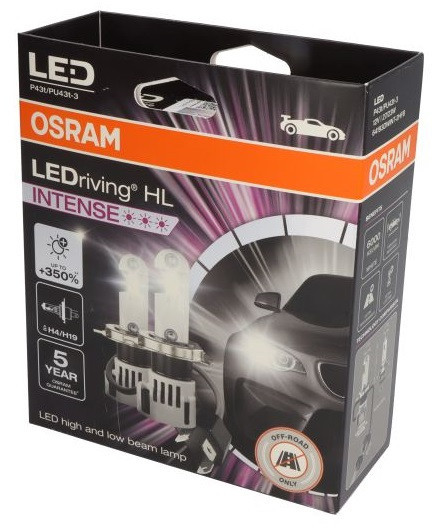 Set 2 Buc Led Osram LED 12V 27 W/23 W P43T /PU43t-3 6000K Alb LEDriving HL 64193DWINT-2HFB