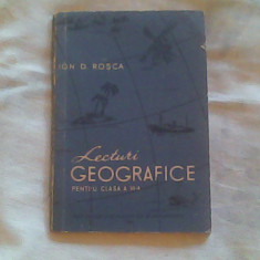 Lecturi geografice pentru clasa VI-Ion D.Rosca
