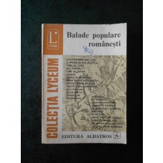 IORDAN DATCU - BALADE POPULARE ROMANESTI