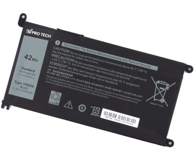 Baterie DellLatitude 15 3500 42Wh Protech High Quality, Latitude 3500 42Wh Protech High Quality, VM732 42Wh foto