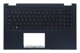 Carcasa superioara cu tastatura palmrest Laptop, Asus, ExpertBook B1 BE1502C, BE1502CVA, 90NX06X1-R31US0, 13N1-GTA0301, 13N1-GTA0521, B1502CVA-1A, ilu
