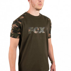 Fox Camo/Khaki Chest Print T-Shirt X large