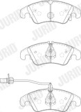 Placute Frana JURID 573247JC Audi A4 B8 A5 A6 C7 Q5 - Set Frana Disc Low Dust