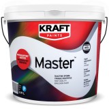 Vopsea Lavabila Mata Alba Kraft Master / 3L