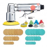 Mini slefuitor pneumatic, 15000 rpm, 1/4&quot;, 36 accesorii, 6.2 Bar, 84 l/min, Aluminiu