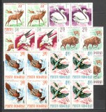 Romania.1977 Animale protejate bloc 4 TR.178