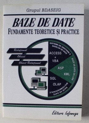 BAZE DE DATE - FUNDAMENTE TEORETICE SI PRACTICE , 2002 foto