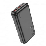 Baterie Externa 22.5W, 20000mAh, 2 x USB, Type-C Hoco J101A Negru