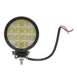 Proiector LED rotund tip spot 12-60V, 36W, carcasa aluminiu 115x115x45mm