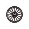 Set 4 Capace Roti 15 inchi (R15) Dino Negru, Compatibile cu Jeep, Autohelix MSA