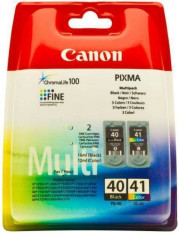 Consumabil Canon PG-40 + CL-41 value pack foto