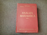 Analiza matematica vol. 1 N.Dinculeanu, M.Nicolescu, S.Marcus