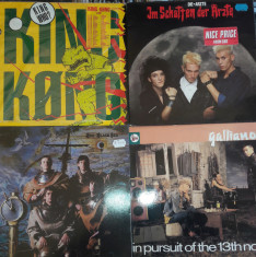 vinil Galliano,XTC,King Kong -hard rock f bun,45 lei bucata,disc LP,pickup foto