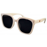 Ochelari de Soare Dama Rectangular Oversized Alb