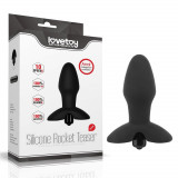 Dop Anal Cu Vibratii Anal Indulgence Collection Prostate Stud, Negru, 11 cm