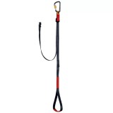 Singing Rock Footer Complete II - Pedala Reglabilă Alpinism, Blocator Coardă, Carabină Oțel, 40-140cm, 150kg