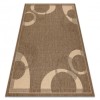 Covor sisal Floorlux 20078 coffee si mais, 120x170 cm