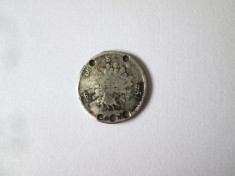 Rara! Burma 1/8 Rupee 1214(1852) argint,moneda din imagini