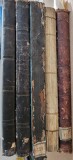 BIBLIA SAU TESTAMENTUL VECHIU SI NOU , TIPARITA CU BINECUVANTAREA EPISCOPULUI D.D. FILOTEIU , 5 VOLUME , BUZAU 1854 - 1856