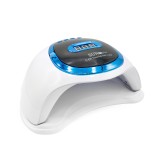 Lampa Unghii LED/UV Sun3 Plus 54W, Albastra, Timer 10/30/60/99s, Display LCD, Baza Detașabilă, Uscare Gel/Oja