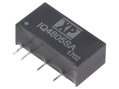 Convertor DC/DC 1W 48V la 5V 200mA SIP foto