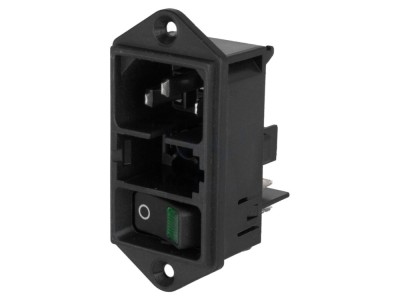 Conector Alimentare AC tată 10A 250VAC foto