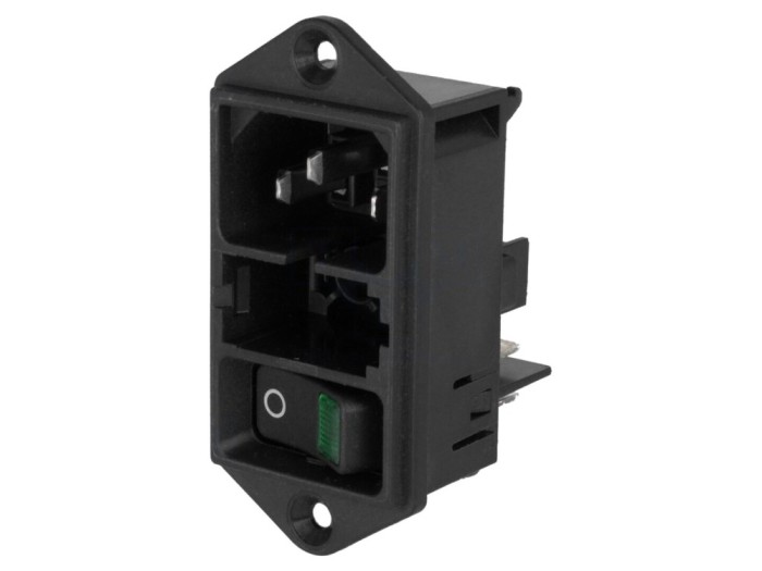 Conector Alimentare AC tată 10A 250VAC