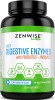 Enzime Digestive, ZenWise, Prebiotice si Probiotice, Impotriva Balonare, Constipatie, 180 Capsule