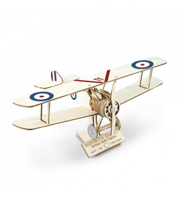 Kit de modelism aviatic: Avion de v&acirc;nătoare - Sopwith Camel - KMN000003