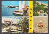 CPIB 24155 CARTE POSTALA - MAMAIA, MOZAIC, CIRCULATA, 1982, STAMPILE, TIMBRU