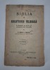 Carte veche 1922 Religie Preot Marin Ionescu Biblia si Educatiunea Religioasa
