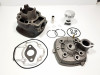 Kit Cilindru Set Motor + Chiuloasa Scuter Aprilia SR Funmaster 49cc 50cc Piaggio, TMMP