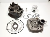 Kit Cilindru Set Motor + Chiuloasa Scuter Aprilia SR Racing 49cc 50cc - Piaggio, TMMP