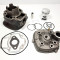 Kit Cilindru Set Motor + Chiuloasa Scuter Aprilia SR Funmaster 49cc 50cc Piaggio